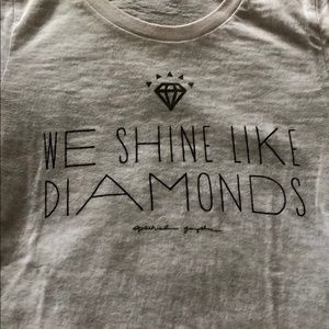Spiritual gangster we shine like diamonds tee